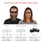 Ergodyne DAGR-AFAS, Safety Glasses, Anti-Scratch & Fog-Off+, Smoke Lens, Matte Black Frame Frame, Half-Frame DAGR-AFAS - alternate 8